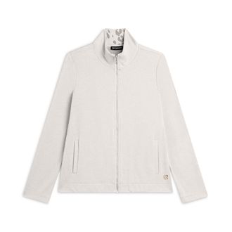 Freddy Felpa donna con zip e collo alto con dettagli animalier