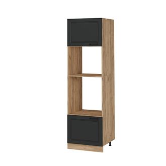Vicco Armario Para Microondas R-line, Antracita Casa De Campo, 60 Cm