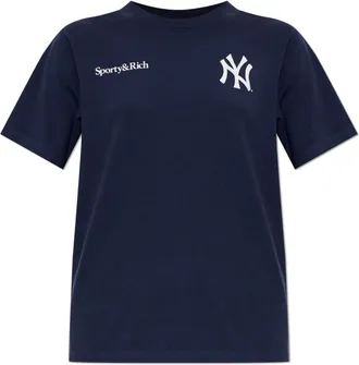 Sporty & Rich unisex, Top, Blu, S, new