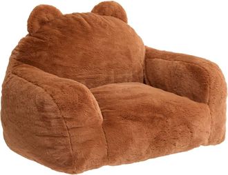 Atmosphera Sill&oacute;n Comprimido Muzi Mini Ourson Marr&oacute;n 60x52x65 Cm - Atmosphera Cr&eacute;ateur DInt&eacute;rieur
