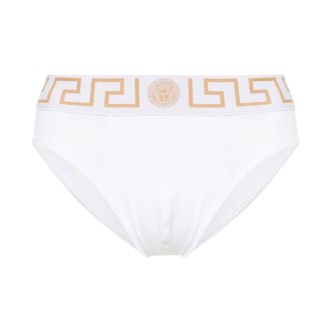 Versace Heren, Ondergoed, Wit, Maat: 2XL Jersey