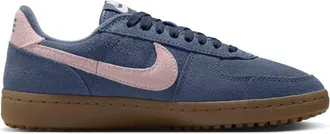 Nike Womens Field General - Basketball Shoes Thunder Blue/Pink Foam/Gum Dk Brown Size 10.0