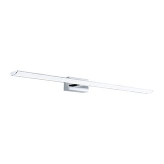 Loops Wall Light Colour IP44 Bathroom Chrome Shade White Plastic Bulb LED 21W Included