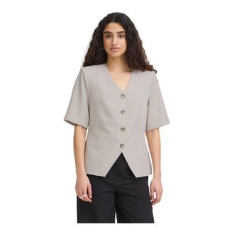 Ichi Chaquetas - Jackets - Mujer - Gris - 2XL