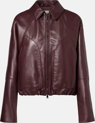 Brunello Cucinelli Leather jacket