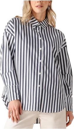 Coster Copenhagen Harper Stripe Blouse - Dames - Overhemden - Veelkleurig - S - Overhemden