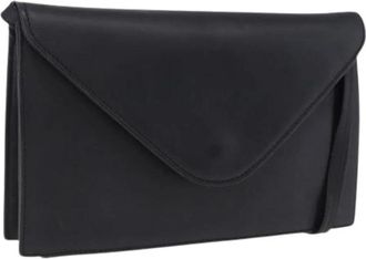 Valentino Pre-owned Vintage Schoudertas - Dames - Vintage Schoudertas - Zwart - ONE Size - Leer - Vintage