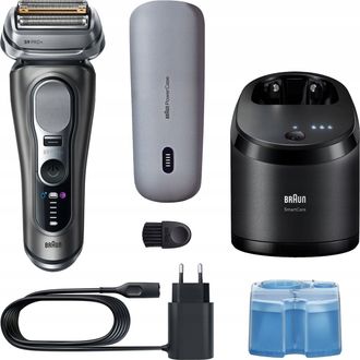 Braun Afeitadora Braun Series 9 9675cc Pro+ Para Uso En Seco Y H&uacute;medo, 1 Unidad
