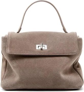 Generic Crossbody Bag, Compatible For Women, Single-Shoulder Genuine Leather(Elephant gray)