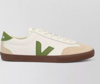 Veja leather volley low-top sneakers