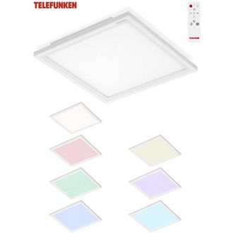 Telefunken pannello led bianco 21 watt1800 lumen 4000K 29,5x29,5x5CM con telecomando