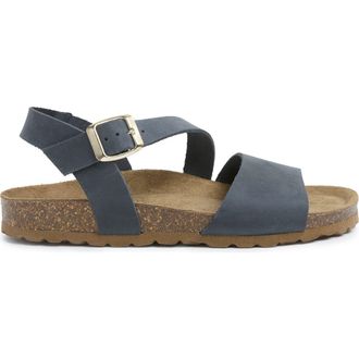 Celtic & Co. Aysmetric Strap Sandal in Navy at Nordstrom, Size 10