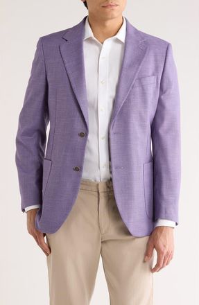 Nautica Purple Crosshatch Stretch Sport Coat at Nordstrom Rack, Size 36 Regular