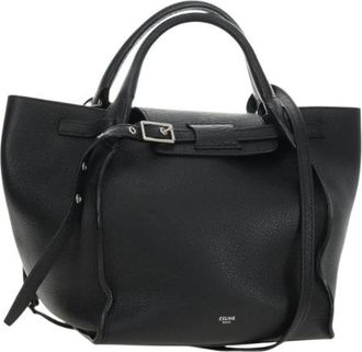 Celine Pre-owned Vintage Hand Bag - Dames - Vintage Handtas - Zwart - ONE Size - Leer - Vintage