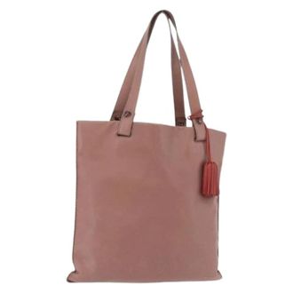 Loewe Pre-owned Cuero bolsos-de-mano - Pre-owned - Mujer - Rosa - ONE SIZE