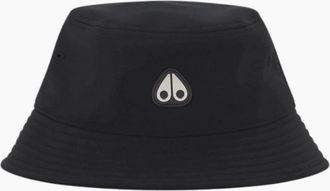 Moose Knuckles Mens Moose Knuckles Logo Icon Bucket Hat 292 Black - Size: ONE size