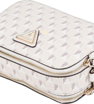 Guess Womens Crossbody Bag Stone Logo Polyurethane Crossbody-bags