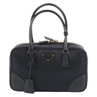 Prada Bauletto Re-Edition 1978 - female - Prada - Handbags - Blue - ONE SIZE - Bags