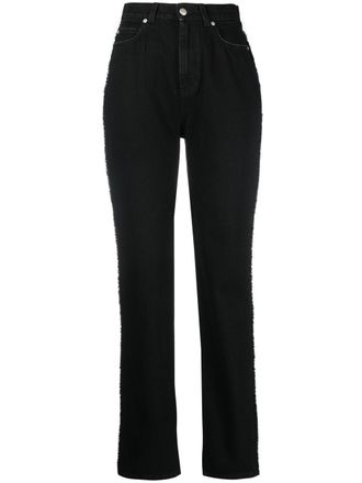 Alexander McQueen straight-leg jeans - Black