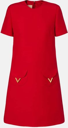 Valentino Abito corto VGold in Crepe Couture