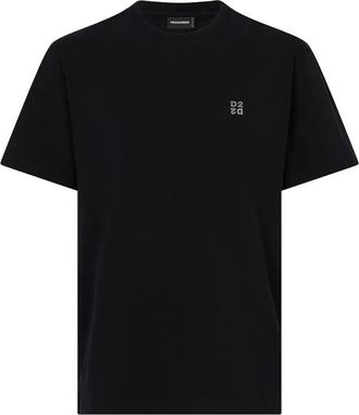 Dsquared2 Metal D2 Upside Down cotton T-shirt