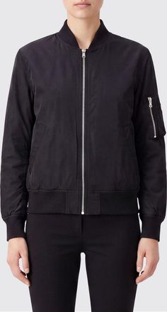 Semicouture Bomber corto in tessuto tecnico con tasche a filetto