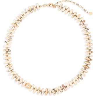 Panacea Howlite Collar Necklace in Ivory at Nordstrom