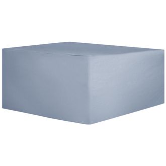 Beliani Funda De Pvc Poli&eacute;ster Gris Para Mobiliario De Jard&iacute;n 110 X 100 X 70 Cm Chuva