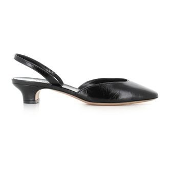 Le Monde Beryl Pumps, female, Black, Size: 8 1/2 US Babouche Kitten Heels