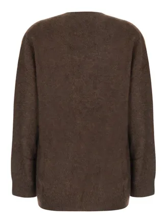 P.A.R.O.S.H. Wool and Yak Blend Sweater - Beige