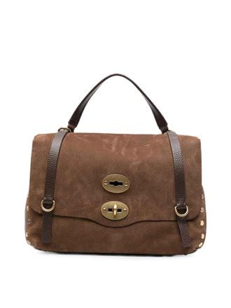 Zanellato Postina Re Jones Brown Leather Bag