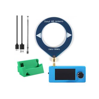 OEM Si4732 Radio De 10 Khz A 180 Mhz, Onda Corta, Onda Media, Vhf, Fm/am/lsb/usb, Pantalla De 1,9 Pulgadas, Radio + Soporte 3d
