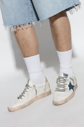 Golden Goose Sports Shoes Ball Star, Mens, White