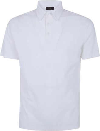 Zanone Polo Shirt met Korte Mouwen - Heren - Polos - Wit - 2XL - Tops