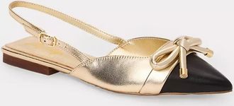 Lilly Pulitzer Brit Leather Bow Slingback Shoe