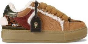 Kurt Geiger Southbank Tag Platform Sneaker in Open Brown at Nordstrom Rack, Size 6.5Us / 36.5Eu