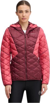 La Sportiva Pinnacle Down Jacket - Dames - Ski Jassen - Rood - S - Leer - Fitness