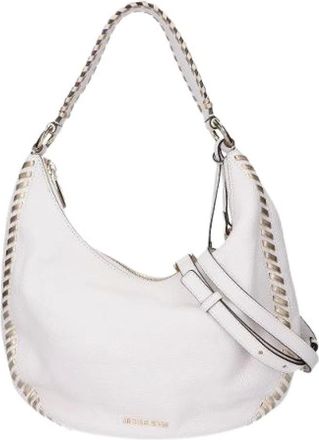 Michael Kors Pre-owned Shoulder Bags, female, White, Size: ONE SIZE Pre-owned Lauryn Leather 2way Tote Bag