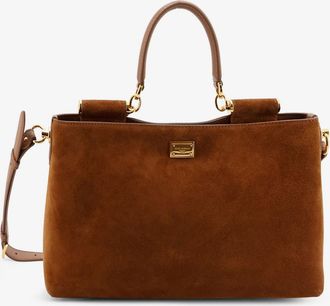 Dolce & Gabbana Borsa a tracolla Vittoria in suede - DOLCE & GABBANA - gender_Woman