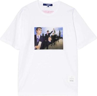 Junya Watanabe White Printed T-Shirt