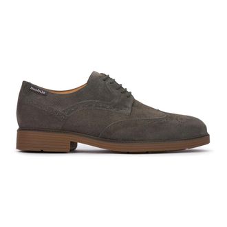 Mephisto Fernand Heren Veterschoen - Donkergrijs - Heren - Veterschoenen - Grijs - 40 1/2 EU - Leer - Schoenen
