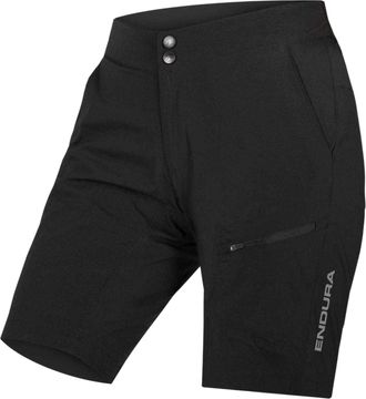 Endura Hummvee lichtgewicht fietsbroek voor dames (Zwart)