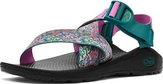 Chaco Mega Z Cloud Womens Sandals Spray Teal 1 : 9 B - Medium, Textile