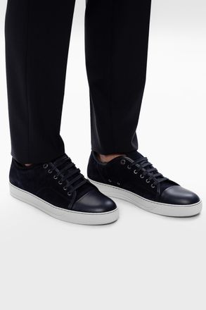 Lanvin DBB1 Sneakers, Mens, Navy Blue