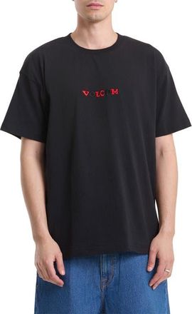 Volcom x Seth Conboy Embroidered Graphic T-Shirt in Black at Nordstrom, Size X-Large
