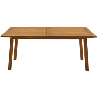 Miliboo Mesa De Jard&iacute;n Extensible De Madera Maciza 180-240 Cm Mayel