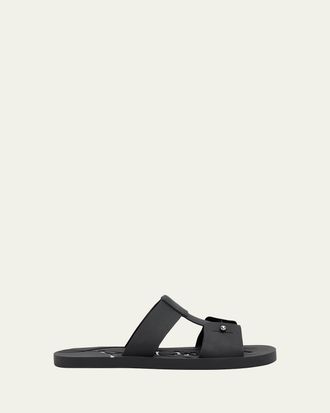 Christian Louboutin Mens Zakouski Flat Rubber Sandals