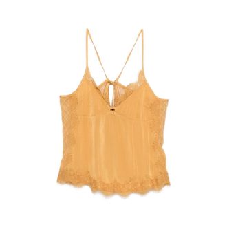 R13 Lace Trimmed Camisole