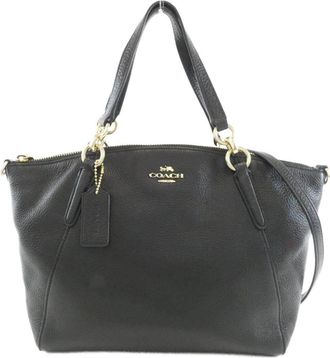Coach Leather Shoulder Bag