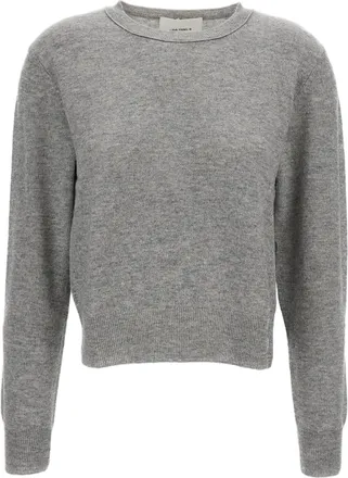 Lisa Yang Grey Greer Cashmere Crewneck Sweater